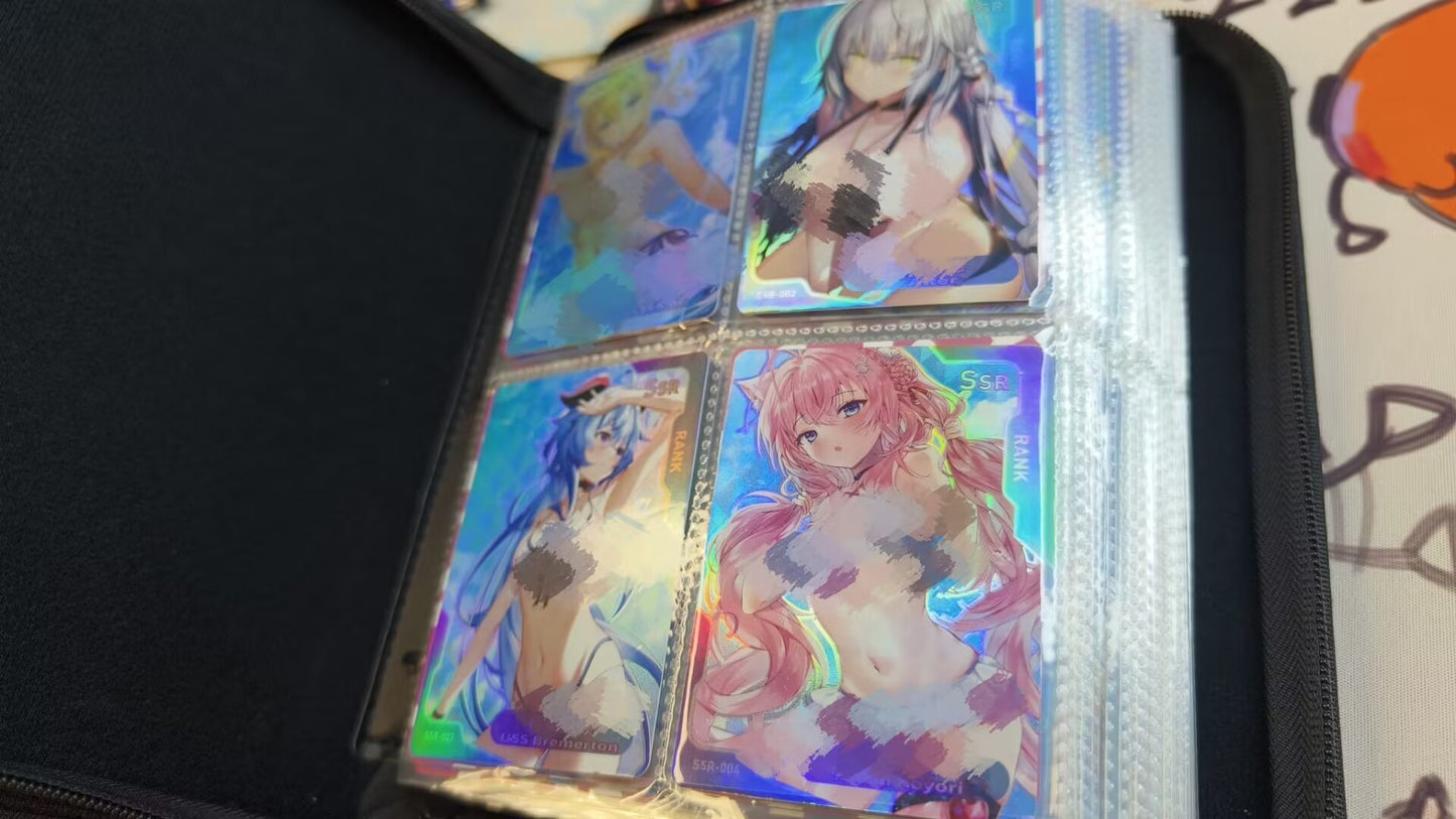 anime card zip binder/DIY card binder