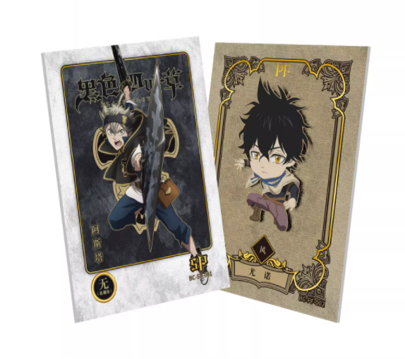 Black clover Anime collection card boxes -tier5